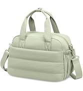 CAMTOP Lunch Box for Women, Cute Quilted Lunch Bag, Lightweight Puffy Padded Waterproof Lunch Tot...