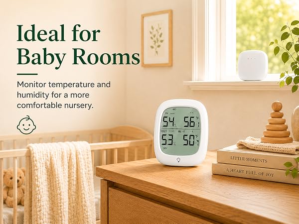 Ideal for Baby Rooms