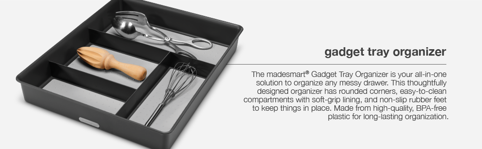 gadget tray organizer