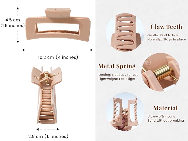 cozy clip claw clip