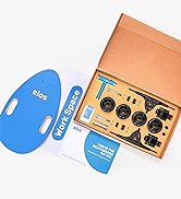 Elos blue skateboard diy STEAM Kit, including skateboard deck, skateboard hardware