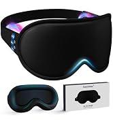 Easysleep 3D Sleep Mask Sleep Headphones White Noise Sleep Eye Mask with 31 Soothing Sounds 3 Tim...