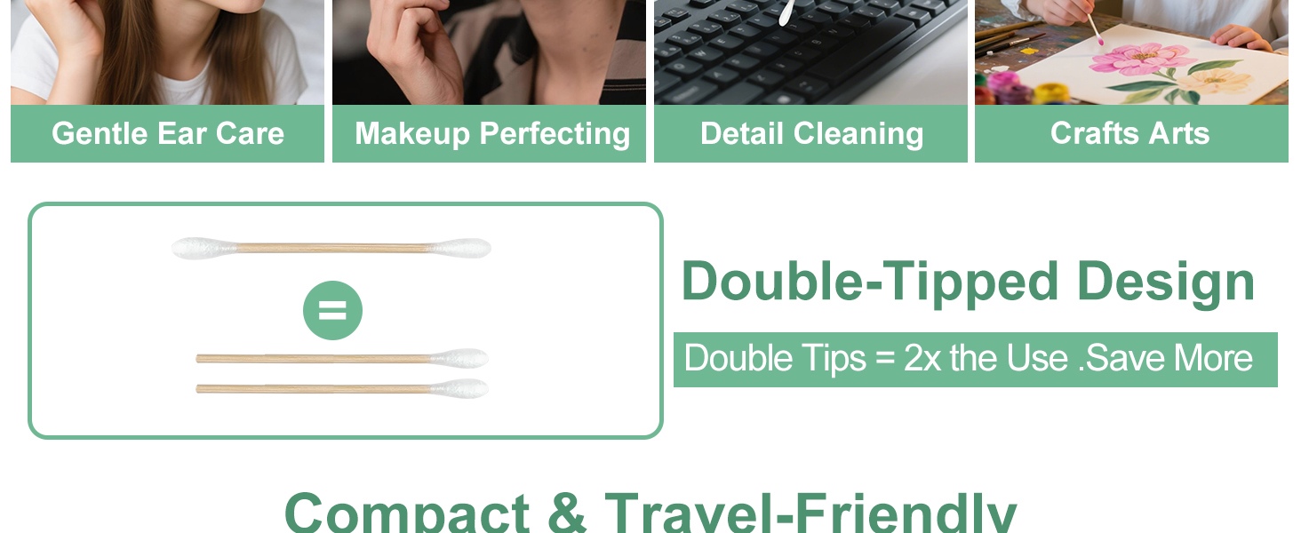 cotton swabs for ear