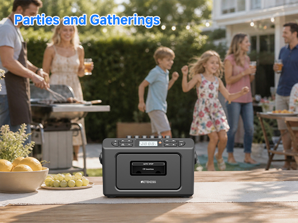 retekess cd and cassette player combo