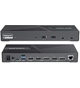 WAVLINK Universal USB C Triple Monitor Docking Station - 4K@60Hz Display and 100W Charging for Th...