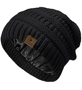 Century Star Baby Satin Lined Beanie for Girls Boys, Kids Warm Knitted Winter Hats for Infant Tod...