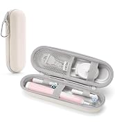 SQERO Electric Toothbrush Travel Case for Oral-B Pro/iO, Philips Sonicare/Aquasonic, Oral B Case ...
