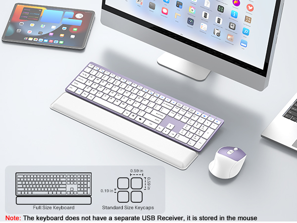 wireless keyboard mouse combo