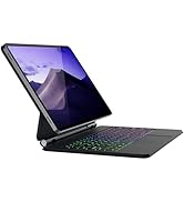 doqo for Samsung Galaxy Tab S9+/S9 FE+/S8+/S7 Plus/S7 FE Keyboard case 12.4“ Magnetic Case with K...