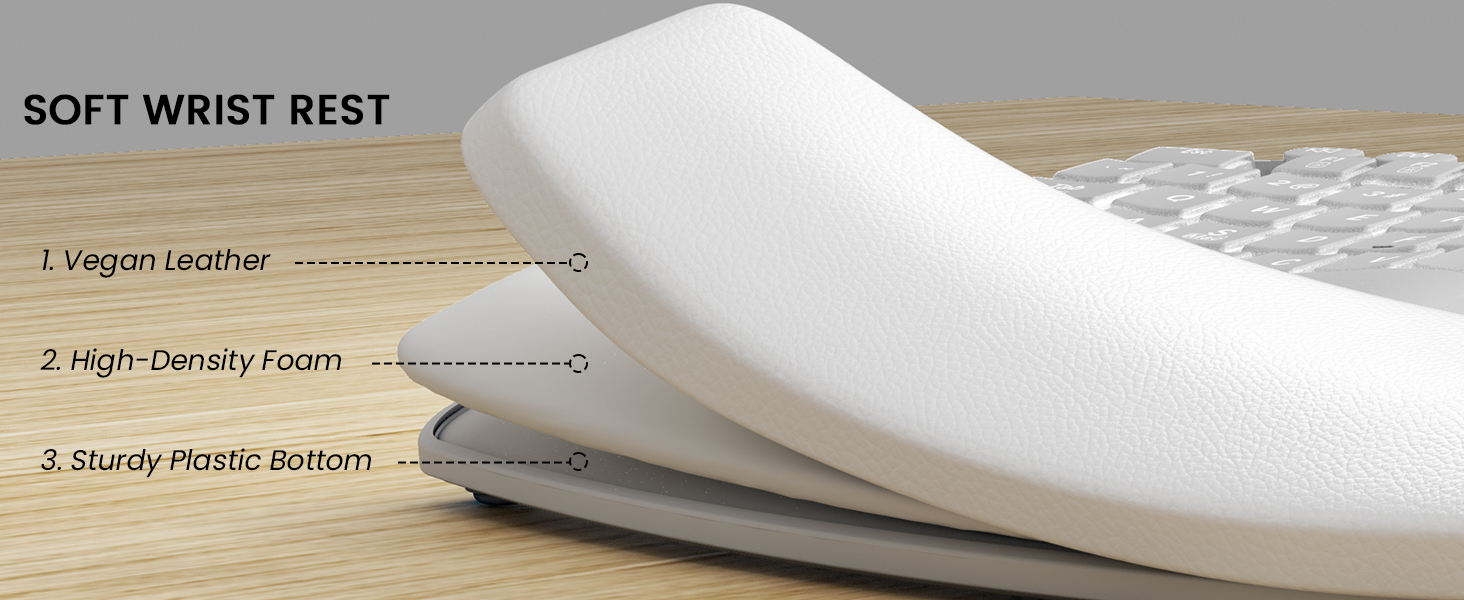 Cushioned Plam Rest