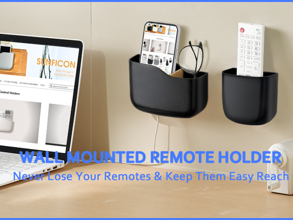 Remote Holder Wall Mount TV FAN