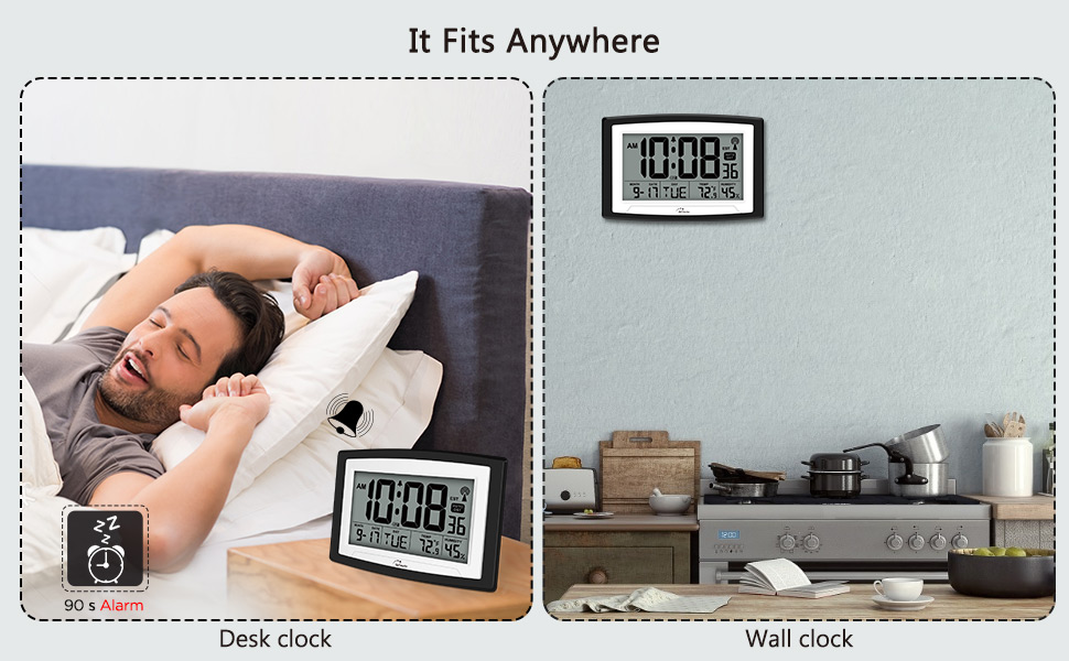digital clock battery