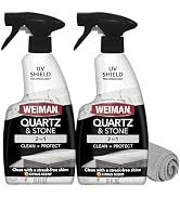 Weiman Quartz Countertop Cleaner and Polish (2 Pack w/Micro Towel) Clean and Shine Your Quartz Co...