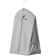 BESSLEE Nursery Diaper Storage Organizer with Hanger, Portable Machine Washable Diaper Stacker Ca...