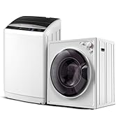 ROVSUN 2.6CuFt Clothes Dryer and 25LBS Full-Automatic Washing Machine Set, Compact Laundry Washer...