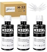 EXCERCUS 3Pack Ink Bottle 31 32XL 32 XL Compatible with HP Smart Tank 5000 5101 7301 6001 7602 51...