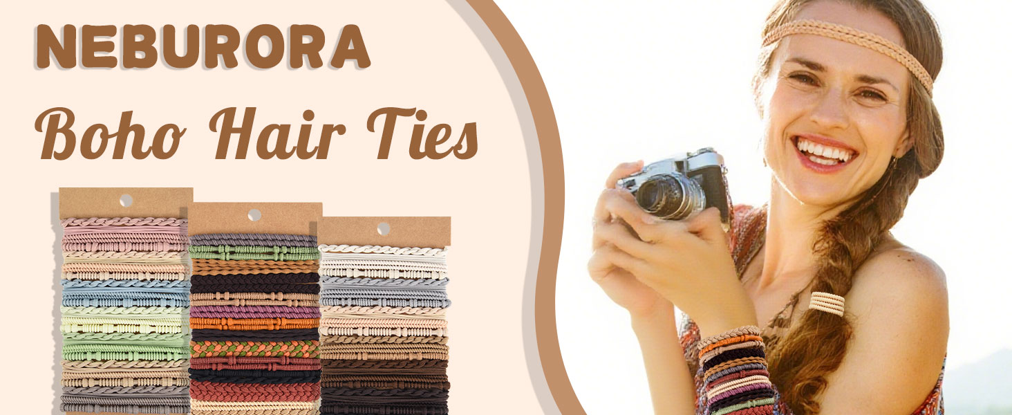 Boho Hair Ties