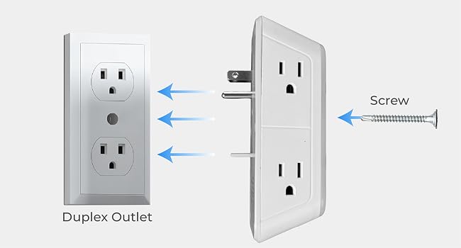 outlet extender wall extension outlet extender apartment essentials multi plug