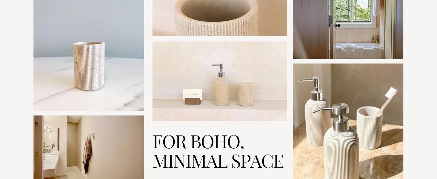 lunestella boho bathroom