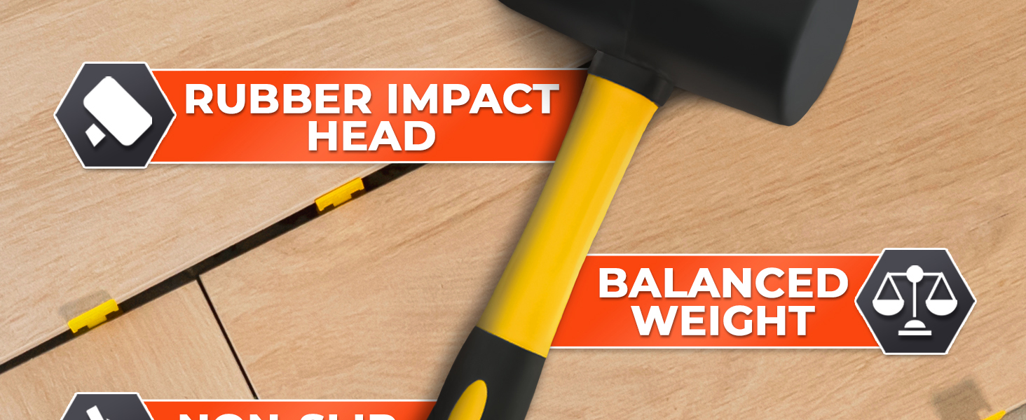 anti vibe hammers rubber mallot mallet head shock absorbing hammer short hammer wood carving mallet