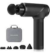 Medcursor Massage Gun - High Intensity Brushless Motor, Handheld Percussion Deep Tissue Massager ...