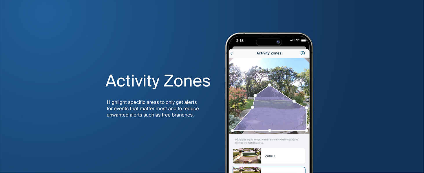 activity zones