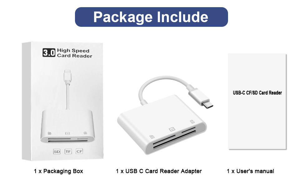 3-IN-1 CARD READER