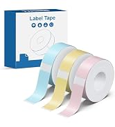 TYPONOS P21 Label Maker Tape 14x40mm(0.55"x1.57"), Adapted NELKO P21 Label Print Paper Standard L...
