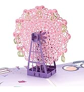 WRAPAHOLIC Birthday Pop Up Greeting Card - 3D Popup Card, Ferris Wheel Pop Up Card for Birthday, ...