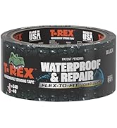 T-REX Flexible Waterproof Tape - Heavy Duty Adhesive Waterproofing Tape for Repair, Leaks, Roof P...
