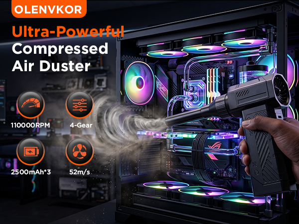 Main Functions of the Air Duster