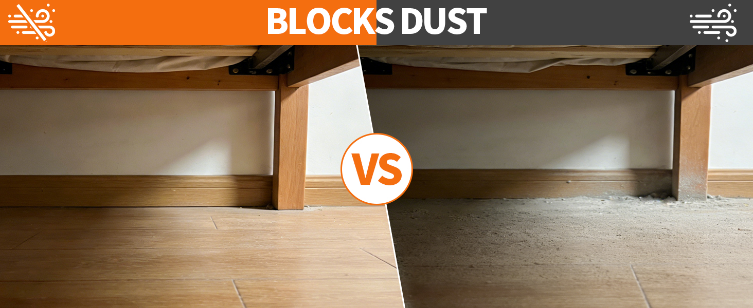 blocks dust
