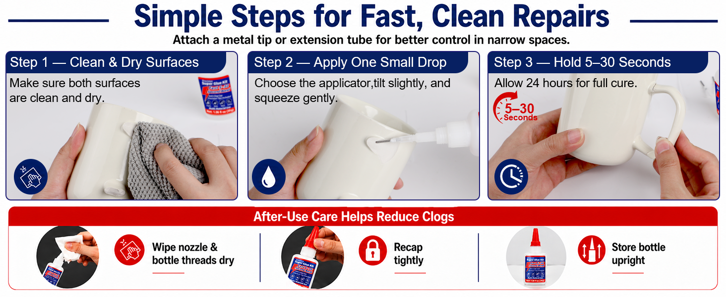 Simple Steps for Fast, Clean Repairs