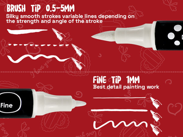 acrylic pens for rock painting