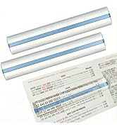 NeoDigix 2-Pack Mahjong Card Magnifier with Blue Guiding Line - Professional Reading Aid for Amer...