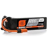 Spektrum Smart RC LiPo Battery Pack: 5000mAh 6S 22.2V 50C, IC5 Connectors (EC5 Compatible), SPMX5...