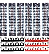 Terminal Block 10 Position, 12PCS 6 Set Terminal Block Strip & Ground Terminal Block, Screw Termi...
