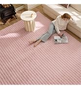 Bedsure 5x7 Fluffy Area Rugs for Living Room, Machine Washable Rugs, Non-Slip Backing, Non-Sheddi...