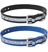 Shock Collar Replacement Strap for Most Training Collar, 3/4 Inch Dog Collar Replacement for Wire...