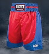 Ringside Pro-Style Boxing Trunks, Satin Boxing Shorts for Men and Women, Ideal for Boxing, MMA, M...