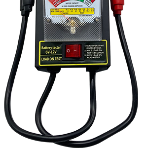 Pointer meter tester - red switch