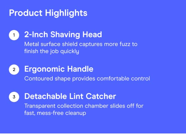 Product highlights