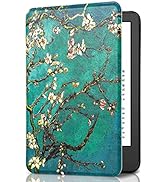 CoBak Case for All New Kindle 11th Generation 2022 Release Only - Ultra Slim PU Leather Smart Cov...