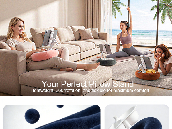 tablet pillow stand