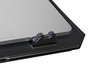 Portable cooling pad for laptops