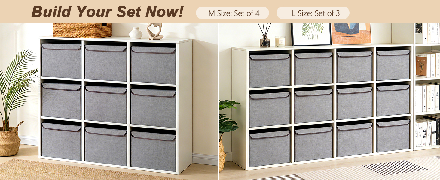 storage cubes with lids