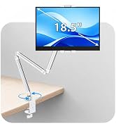 Urmust Portable Monitor Stand 15.6", iPad Stand for Desk, Portable Monitor Holder up to 18.5" Adj...