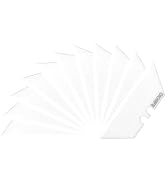 OKNIFE Premium Ceramic Utility Knife Blades, 10-Pack - Zirconium Oxide Flat Brushing Polishing Bl...