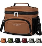 Vankor Insulated Lunch Bag for Men Women, Reusable Lunch Box Leakproof Cooler Lunch Tote Bag with...