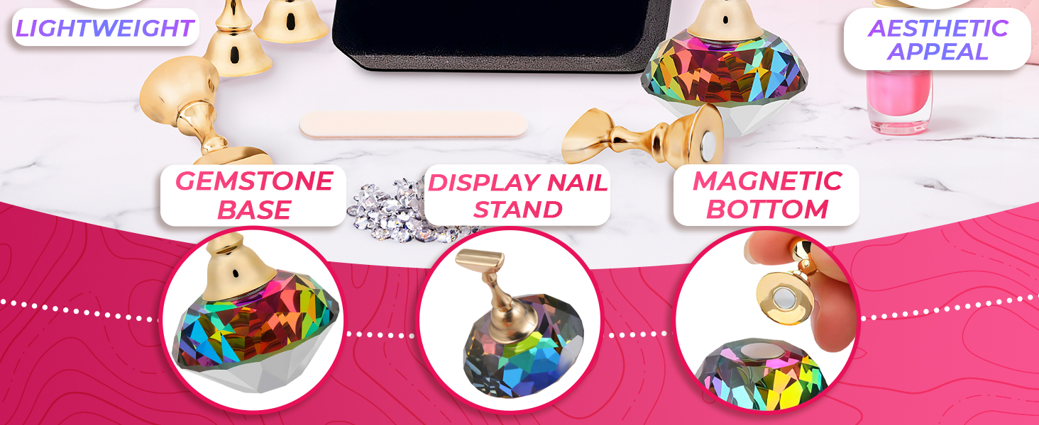 Nail Art Practice Stands